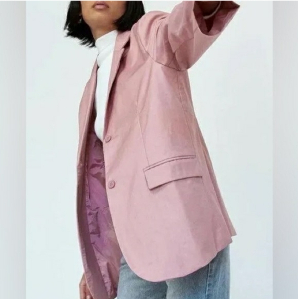 New! Princess Polly Denae Pink Blazer, M/L